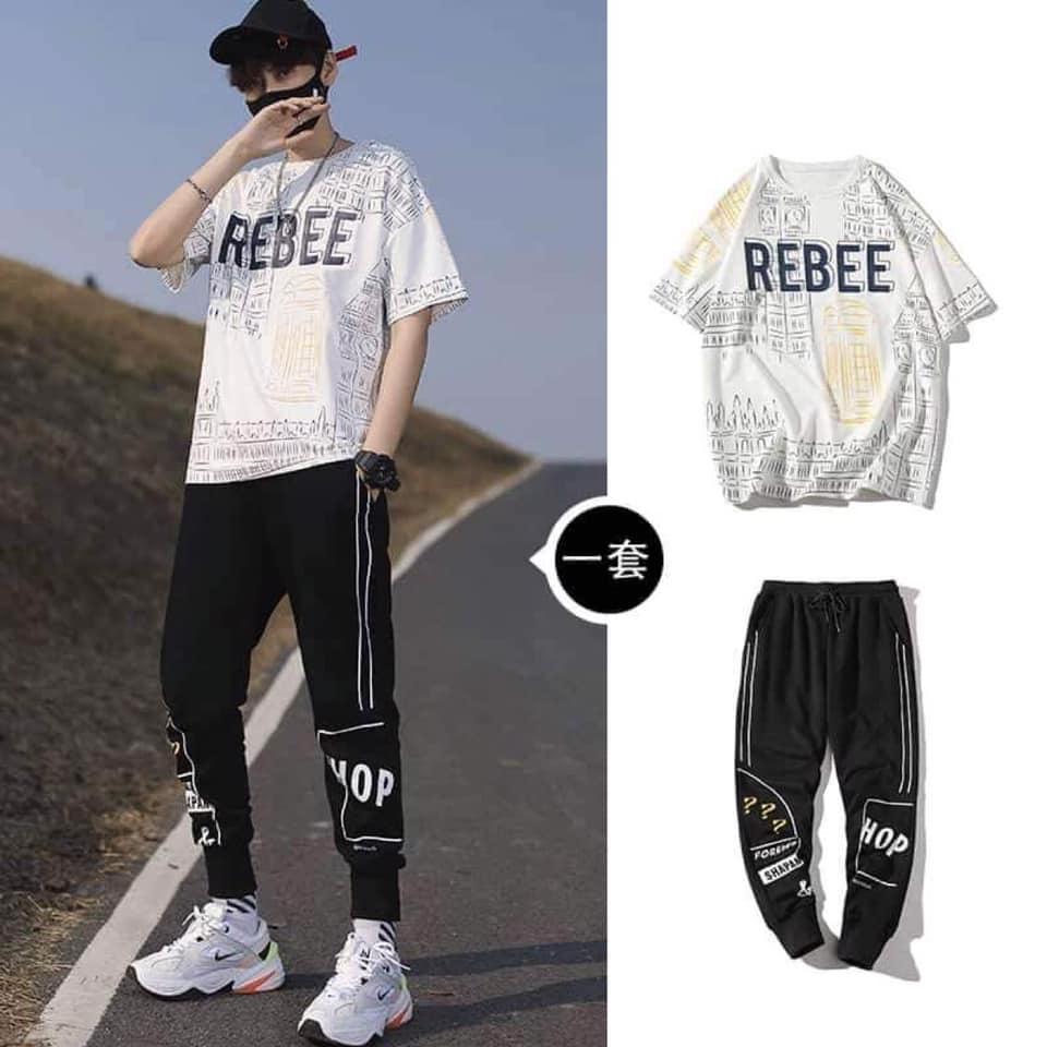 REBEE Drop Shoulder T-Shirt & Trouser Set – Amar Bazar Exclusive